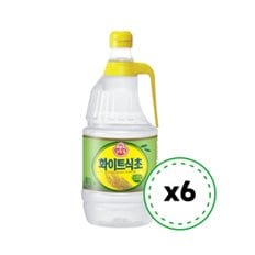 오뚜기 화이트식초 백식초 1.8L 6개 PET