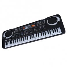 킨소61 키 전자 디지털 키보드 피아노 마이크 포함 16 음색 8 타악기 어린이용 10 리듬