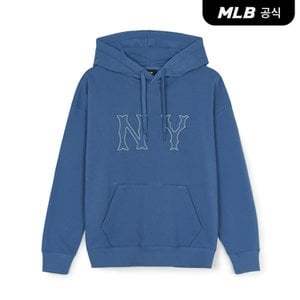 MLB [코리아공식] 쿠퍼스 빅로고 메가 오버핏 후드티 NY (Ptn.Indigo)