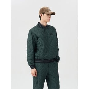 (남성) Quilted Ribbed Neck Pullover G4TAW26203GRX