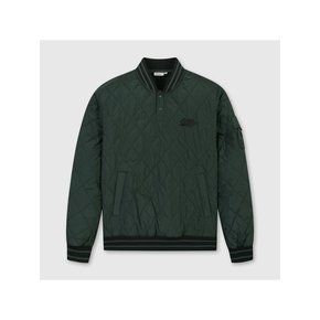 (남성) Quilted Ribbed Neck Pullover G4TAW26203GRX
