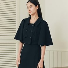 머메이드 케이프 자켓 / 네이비 (ZLMFJK001)
