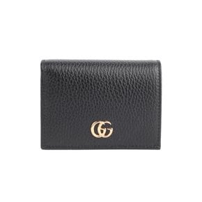 24SS [구찌] GG 마몽 카드 케이스 지갑 456126 CAO0G 1000 (BLACK)