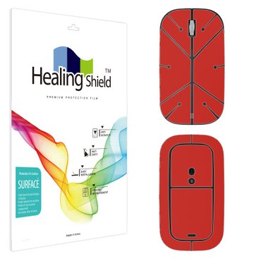 Healing Shield 마이크로소프트 모던 모바일 무선 마우스 레드 외부보호필름 세트