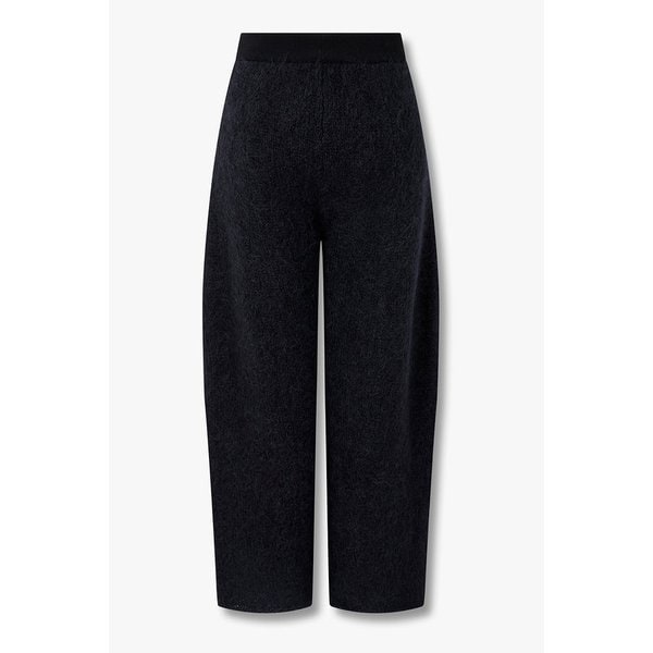 여성 모헤어 블렌드 배색 밴딩 팬츠 A123320504000