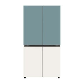 [무료배송&설치]T873MTE111 LG 디오스 오브제컬렉션 원매직 양문형 냉장고