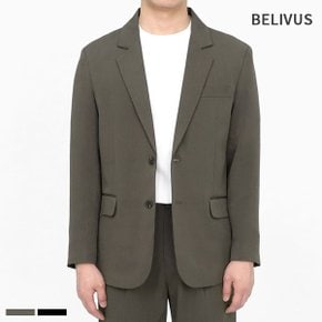 남성 블레이저 카라 싱글 자켓 재킷 BIT167