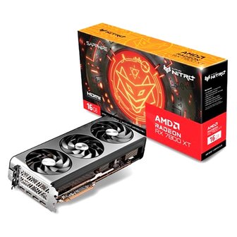 에스투씨엔아이 SAPPHIRE 라데온 RX 7800 XT NITRO+ OC D6 16GB