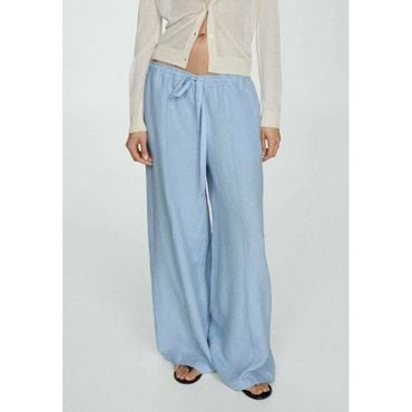 이스퀘어 4749503 Mango BEGUR - Trousers himmelblau