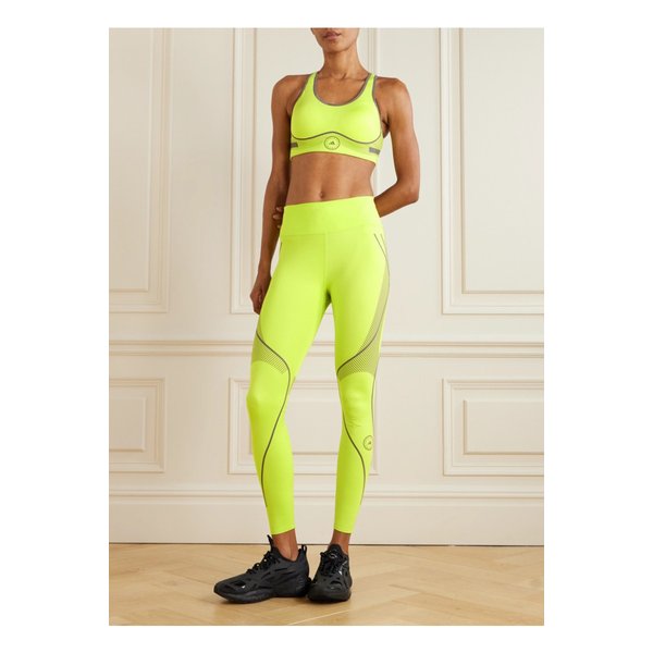 바이스텔라매카트니 트루페이스 네온 스트레치 스포츠 브라 라임 1647597360131840