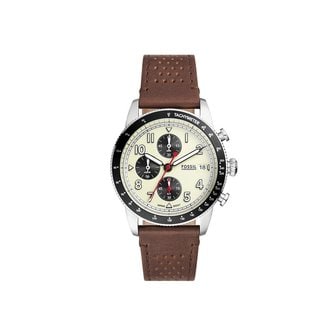 파슬 [공식본사정품] 파슬 FS6042 (Sport Tourer) 스포츠 투어 크로노그래프 남성 가죽시계