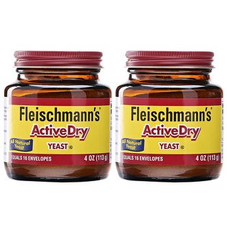  Fleischmann`s 액티브 드라이 이스트 113g 2개