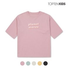 강변테크노_탑텐 키즈] 공용 그래픽 7부 티셔츠_MKC3TS3001