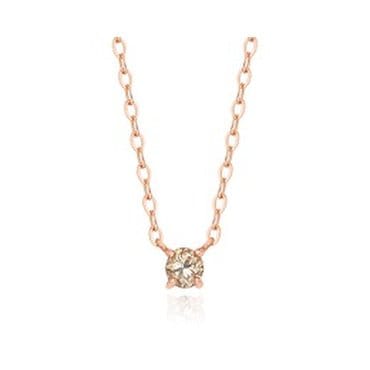 티르리르 14K 골드꼬냑 1부 다이아 DIA 목걸이 TNPK4P00253MD(LT)