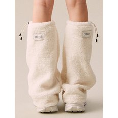 [2-WAY] BOUCLE LEG WARMER IVORY