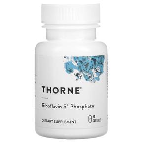 [해외직구] 쏜리서치 리보플라빈 5 파스페이트 인산염 60캡슐 2팩 Thorne Research Riboflavin 5 Phosphate 60 Capsules