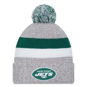 [해외] 1054519 NFL [뉴욕 제츠] Cuffed Knit Hat with Pom