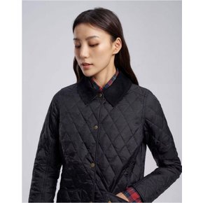 [25SS]여성 블랙 Annandale 퀼팅 자켓 URJA5E314BK