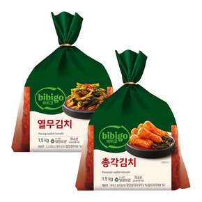 [CJ] 비비고 총각김치1.5KG + 열무김치1.5KG