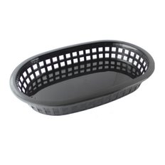 TableCraft Basket Oval 블랙 푸드바스켓1P