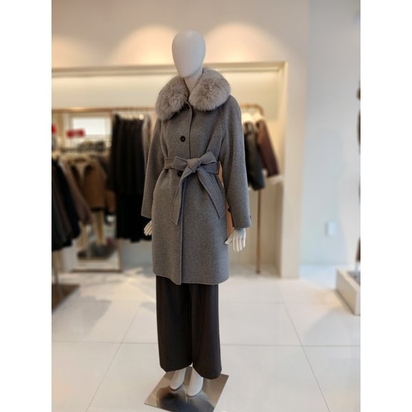 [여주점] 씨씨콜렉트 캐시미어울벨티드하프코트 E254msg164