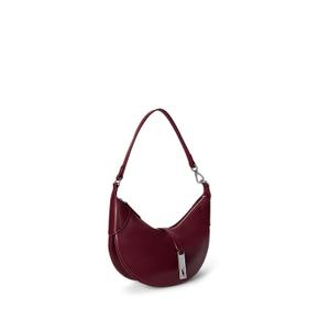 여성 폴로 ID 카프스킨 미디 숄더백(WAPOBAG02V20169600)