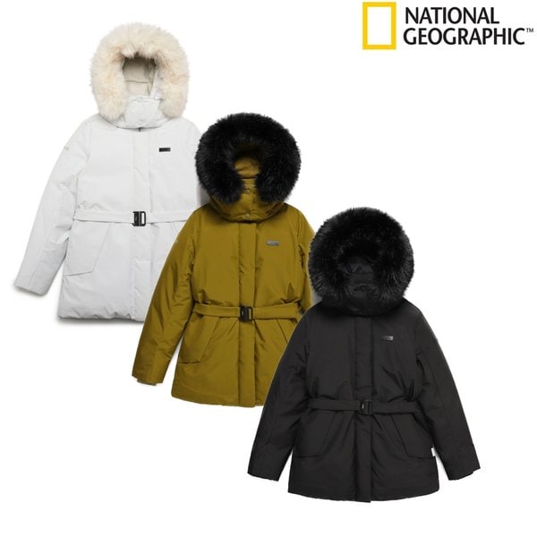 [시흥점] N244WDW310 여성 W` 아틀라스 윈드스토퍼 중기장 구스 다운 점퍼