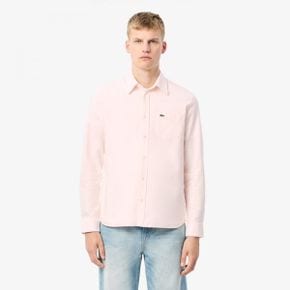 라코스테 스트라이프 Oxford-Baumwollhemd 가방 미니백 크로스백 - 라이트 핑크 / 화이