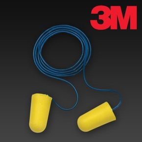 3M 귀마개 한쌍 Taperfit cord 소음방지 청력보호
