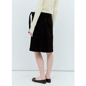 [해외배송] 24 S/S SK1024 LD1004 BK999 르메르 벨트 APRON 스커트 B0111108066