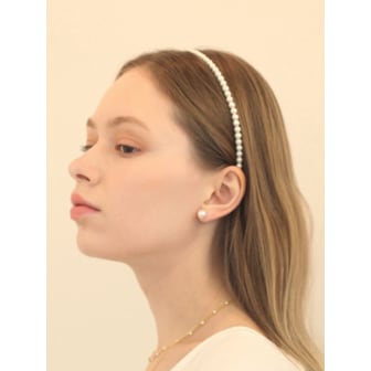 하스 LV033 Pearl bead headband.