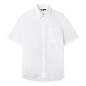 [24S/S] [FAHREN] 페이퍼 코튼 반팔 셔츠 FIBAD353WH