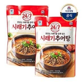 [사조대림] 24/7 시래기추어탕 500g x2개