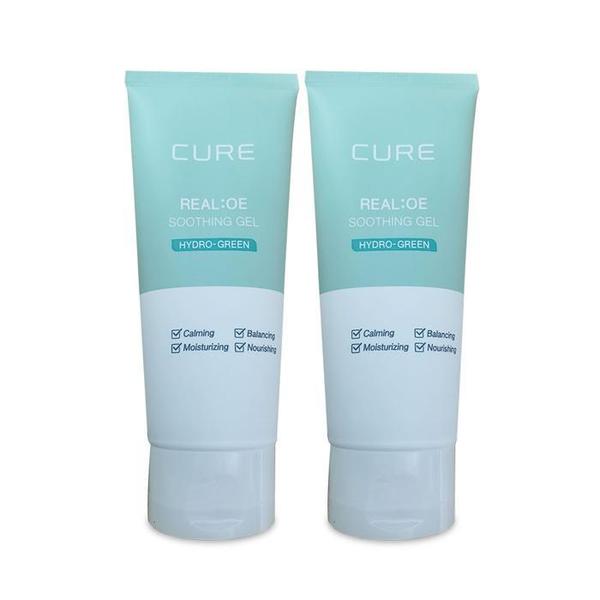 확대된 대표 김정문알로에 큐어 리알로에 수딩젤 150ml (리뉴얼) 2개 Ss(1)