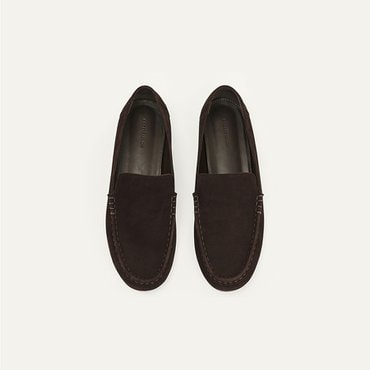 킨더살몬 Bask Suede Loafer Dark-Mocha