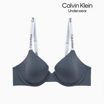 Calvin Klein Underwear 여성 테일러드 로고 AF 퍼펙트 커버리지 컨투어 브라 (QF7766AD-CKP)