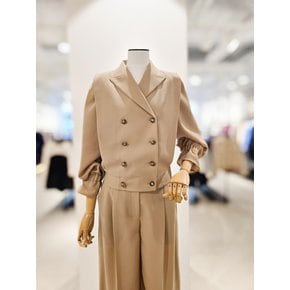 [파주점] 피크드 라펠 더블 블라우스 CR4A0BL351