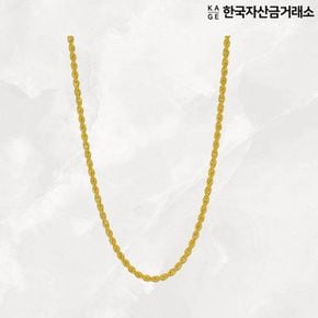 한국자산금거래소 KAGE 18K 볼륨 로프체인 목걸이[33970775]
