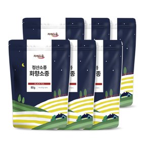 정산소종 홍차 화향소종 80g x 6팩..