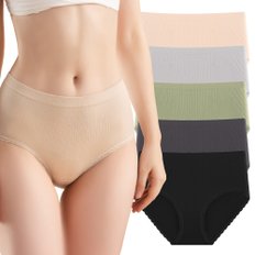  여성팬티 컴포트 업 무봉제 심리스 맥시 노라인 팬티