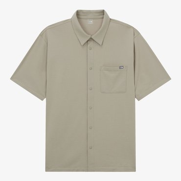 노스페이스 [노스페이스 공식] NH8SR11B 안트라니 반팔 셔츠_GRAYISH BEIGE