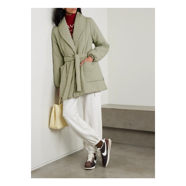발리 라오나 벨트 패딩 셸 재킷 세이지 그린 1647597350222824