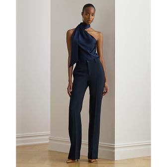 로렌 랄프 로렌 스트레치 크레이프 스트레이트 팬츠(WMLRPNTSBV20345410)