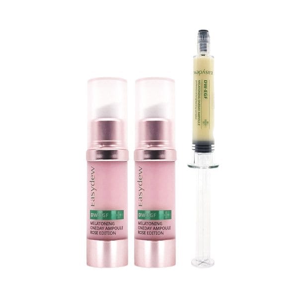 [홈쇼핑 최신상] 대웅제약 이지듀 멜라토닝 기미 앰플 로즈 15ml 2개+8ml