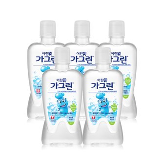 너만아는잡화점 동아제약 어린이 가그린 청포도 380ml x 5개 구강청결제