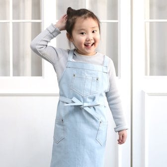 OTOOLIFE APRON 유아동 어린이집 유치원 머큐리 데님 앞치마 [2color]