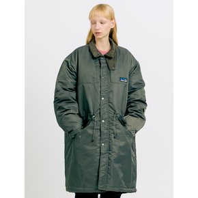 CORDUROY COLLAR FISHTAIL PARKA [2 COLOR]