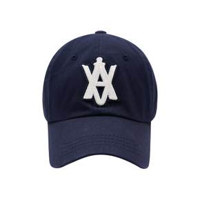 A LOGO EMBLEM CHAIN EMBOSSING PATCH BALL CAP NAVY - A로고 엠블럼 체인엠보패치 볼캡