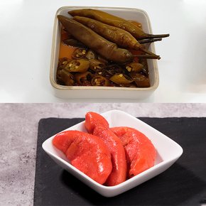 청양고추 간장절임 400g+양념명란 400g