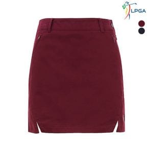 여성 면스판 스트레치 큐롯  L183CU531P _P300450977